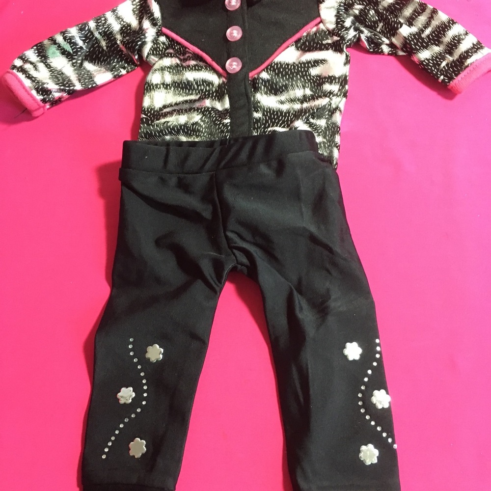 American girl leggings & shirt